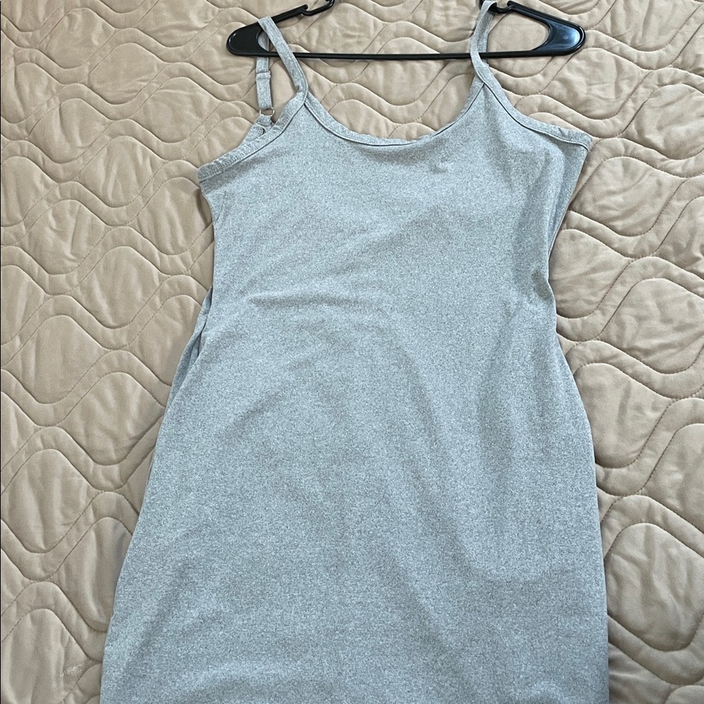 Gray Sleeveless Top